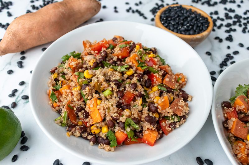 Quinoa and Black Bean Salad